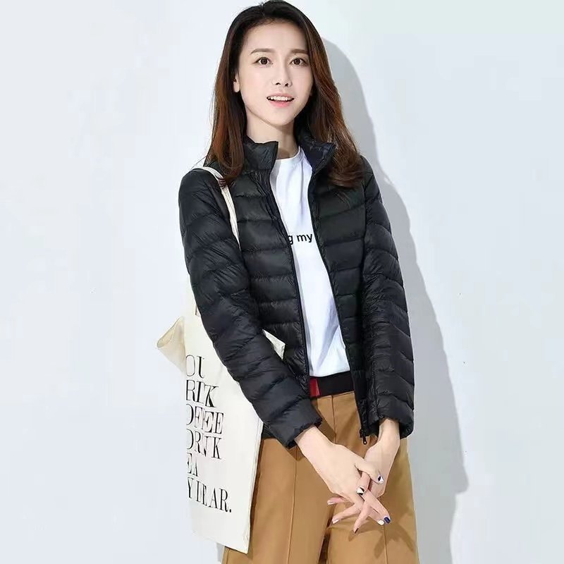 秋季轻便加肥加大码轻薄羽绒服女短款胖mm200斤妈妈超薄宽松外套,女装/女士精品,羽绒服,淘宝优惠券,粉丝福利购,淘宝优惠卷