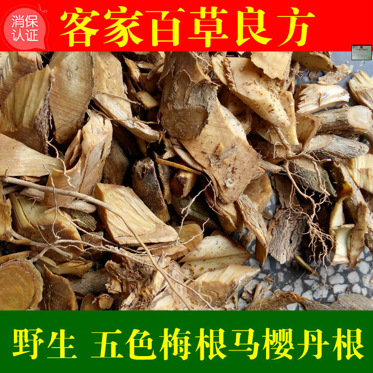 刺苏 五色梅根 五色梅 马缨丹 臭花头500g五色梅根头干品包邮