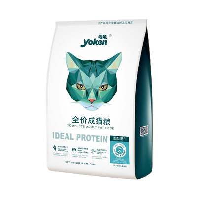 怡亲Yoken 去毛球成猫粮 7.5kg深海鱼味布偶田园猫粮15斤营养