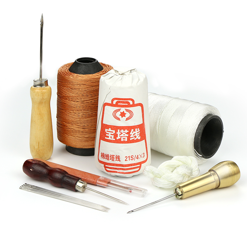 书本装订针工具蜡线棉线锥财务会计档案穿线修复缝书上鞋专用锥子