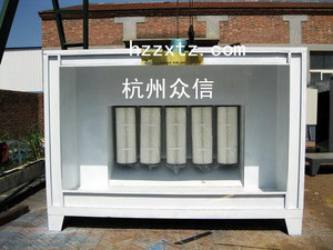 喷台 粉房 涂装设J备 喷房尺寸可定制 单工位手动喷房静电粉末喷