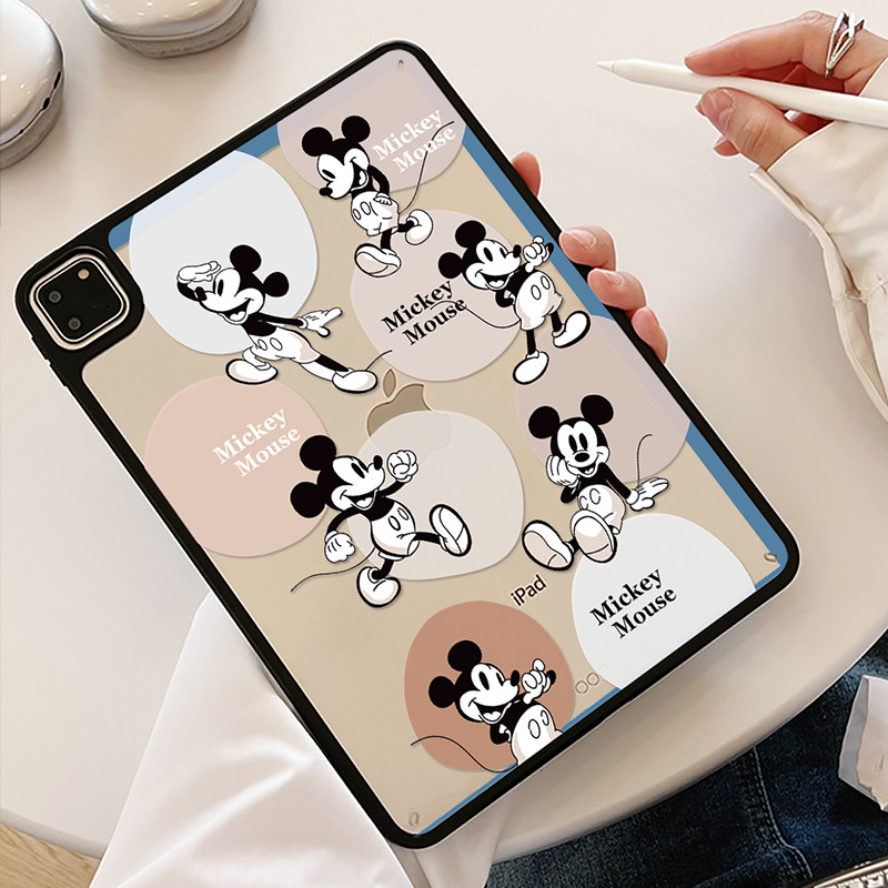 卡通彩绘适用ipad11保护套air7/6新款ipad10亚克力防摔10.2/10.9苹果平板8/9代保护套mini7女全包2022款pro11
