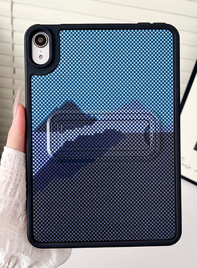 简约彩绘24款air6平板套苹果pro11一体折叠支架ipadmini7防摔10.2寸保护壳2025第11代M3全包8硬壳air7适用九9