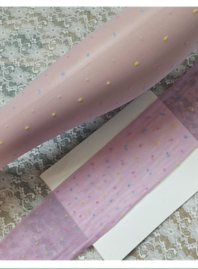 包芯丝糖果彩灰色爱心开裆丝袜女薄款夏季15D薄小圆点性感连裤袜