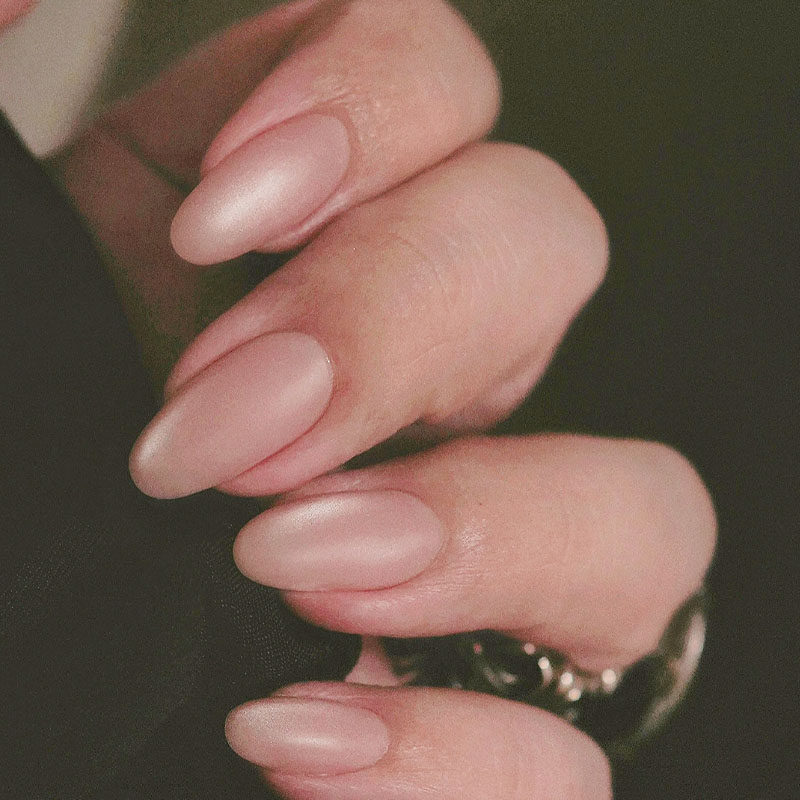 短椭圆磨砂猫眼穿戴甲高级感简约日常简约淡色裸粉百搭长美甲贴片,彩妆/香水/美妆工具,穿戴甲/甲片,淘宝优惠券,粉丝福利购,淘宝优惠卷