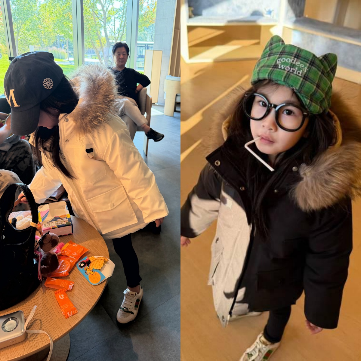 大金家童装兔毛内胆三防加厚棉服