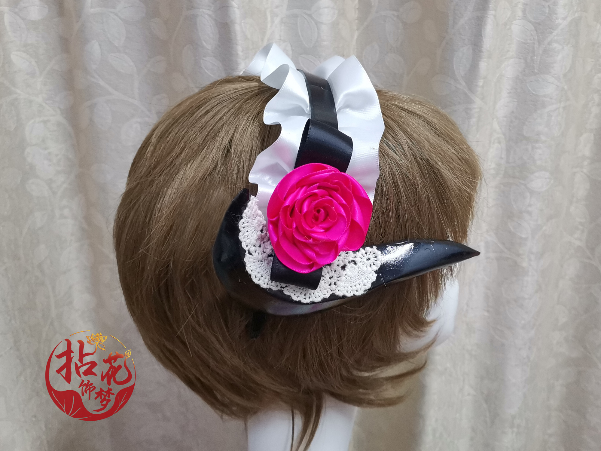 【拈花饰梦】崩坏3崩3丽塔洛丝薇瑟头饰cos道具配饰定做cosplay