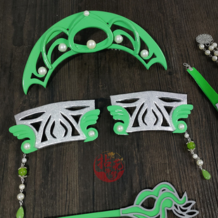 拈花饰梦天行九歌弄玉头饰cos道具发冠配饰秦时明月cos定制定做