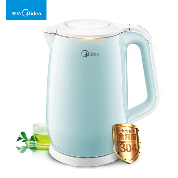 Midea/ÃÀµÄ MK-HJ1701¼ÒÓõçÈÈË®ºø·ÀÌÌ304²»Ðâ¸ÖÉÕË®ºø×Ô¶¯¶Ïµç