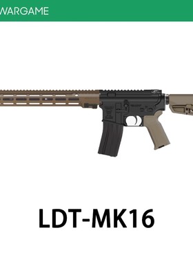 玩具模型LDT撸蛋堂MK16urgi儿童积木成品AR玩具软弹ATM LDX7075