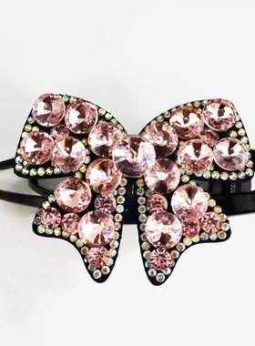 中号头饰发夹抓夹后脑勺头发夹子顶夹一字横夹盘发发卡三齿鸭嘴夹