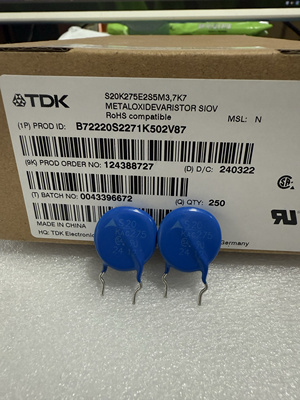 S20K275 S20K275E2 压敏电阻 B72220S2271K502 EPCOS