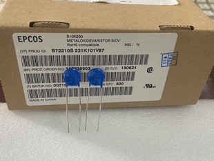 B72210S0231K101 EPCOS 西门子压敏电阻 S10K230