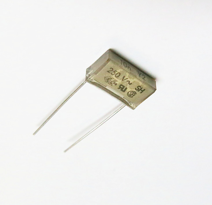 RIFA 薄膜电容Y2 10NF 250V 脚距15MM 103 250V PME271Y510MR30