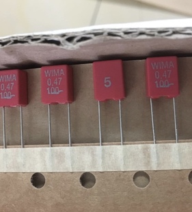 WIMA 威马电容 0.47UF 100V 校正电容474 100V 5MM MKS2