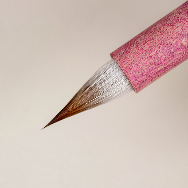 闲居书事【粉嘟嘟】狼羊兼毫小楷毛笔大口径腰力稳健初学者适用,文具电教/文化用品/商务用品,毛笔,淘宝优惠券,粉丝福利购,淘宝优惠卷