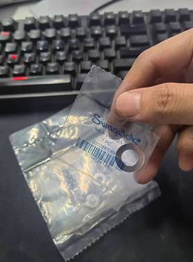 不锈钢316L世伟洛克Swagelok平垫无镀层1/4-1寸SS-8-VCR-2-VS