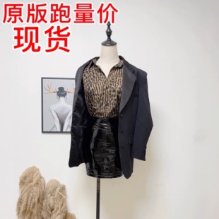 黑色西装外套女气质名媛高级感2025新款韩版休闲设计感显瘦小西服