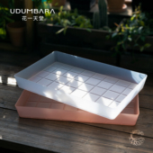 花一天堂高级长方形盆景花盆接水盘多肉控养整理种植操作浸盆透盘