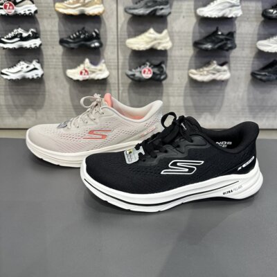 Skechers斯凯奇Go Walk 8闪穿鞋女士轻盈透气休闲健步鞋125934