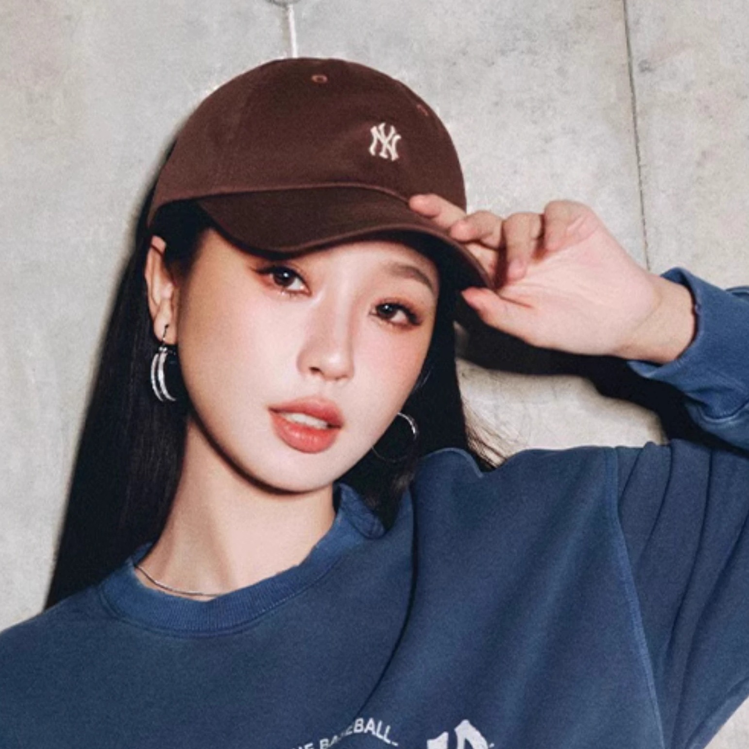 MLB虞书欣同款棒球帽男女鸭舌帽