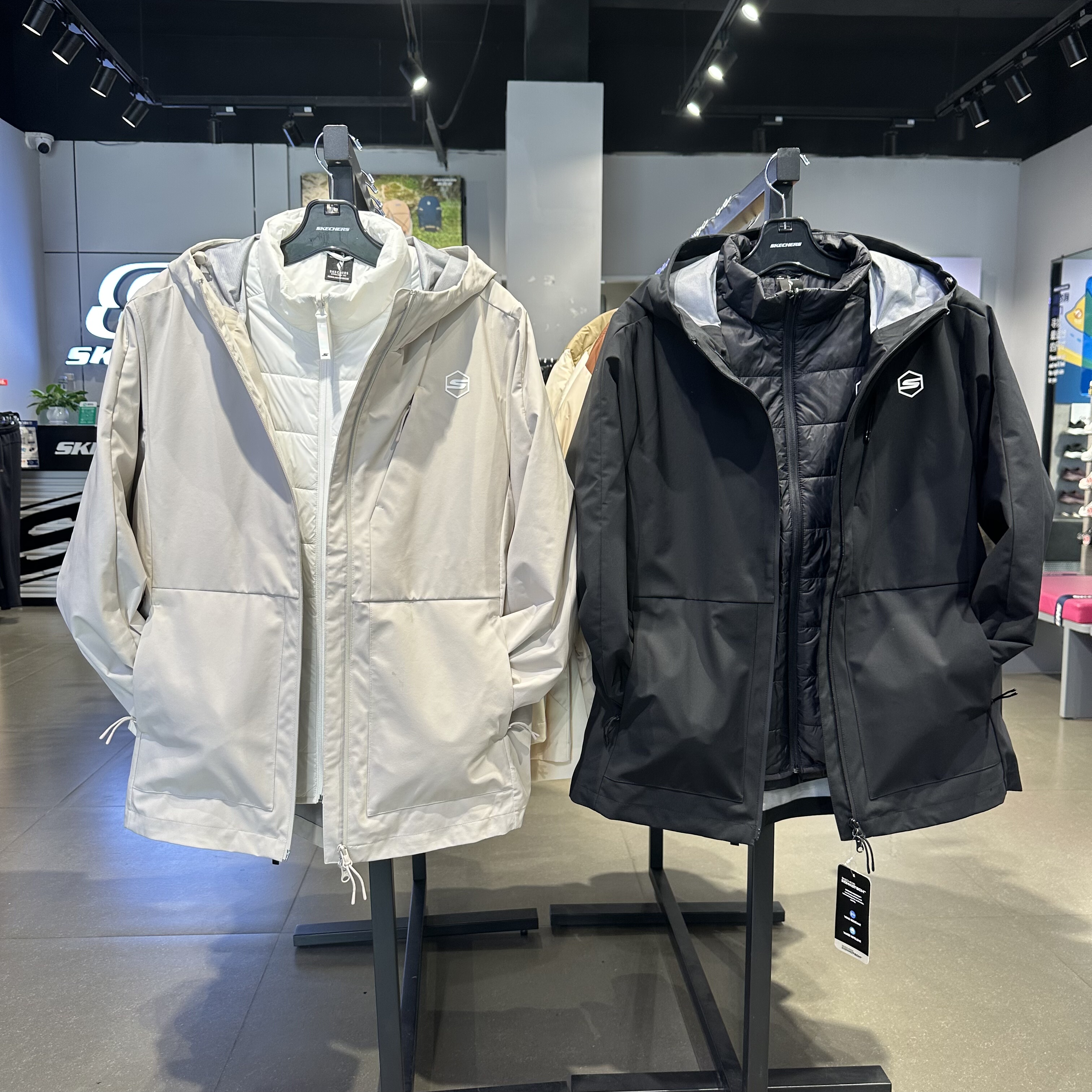 斯凯奇男款舒适两件套