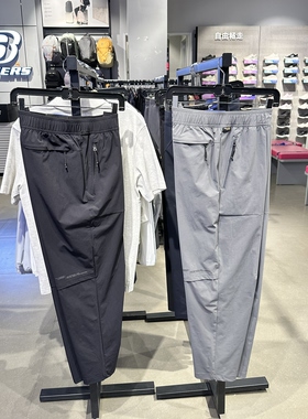 Skechers斯凯奇山野户外系列吸湿速干轻薄透气梭织长裤P226M126