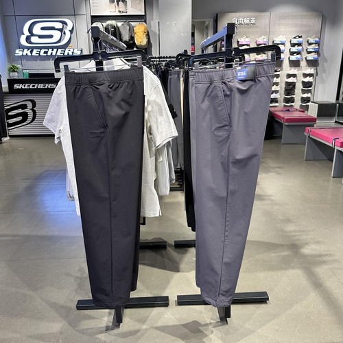 Skechers斯凯奇男士山野户外系列耐磨舒适休闲梭织长裤P126M050 - 封面