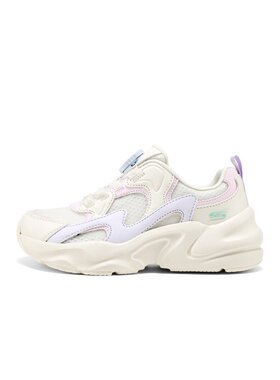 Skechers斯凯奇女孩轻质吸震透气旋钮老爹鞋休闲运动鞋319068L