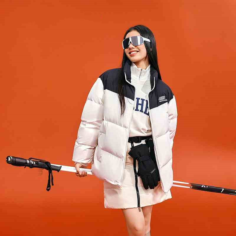 斯凯奇男女保暖羽绒外套