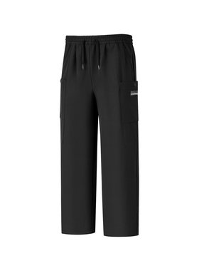 Skechers斯凯奇女童春秋季舒适宽松百搭时尚抽绳梭织长裤P126G012