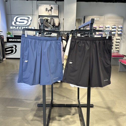Skechers斯凯奇男女夏季短款宽松舒适休闲P226W088短裤P226M093