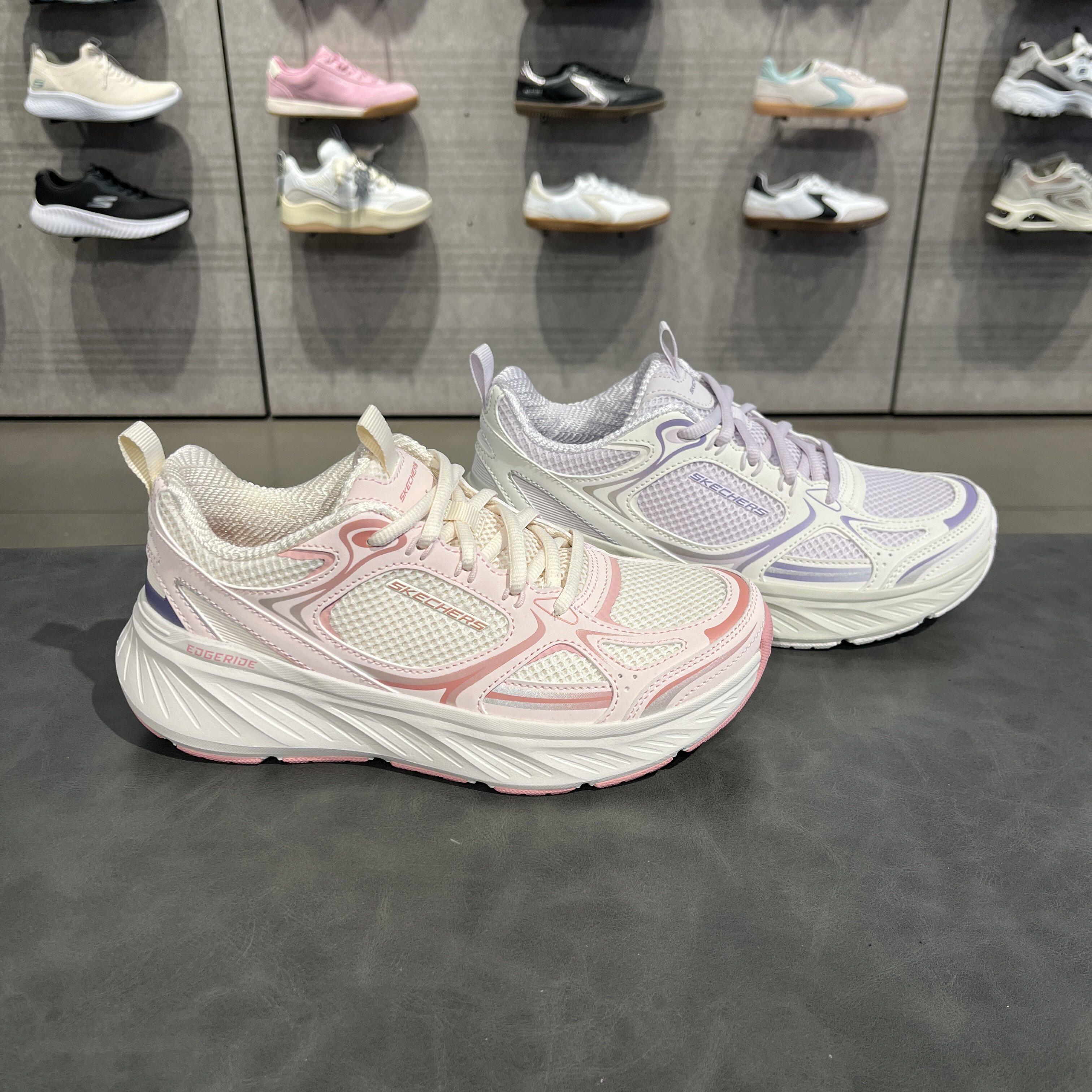 Skechers斯凯奇女士春季新款舒适透气缓震慢跑鞋运动休闲鞋150499