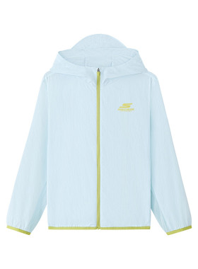 Skechers斯凯奇儿童春季舒适百搭防晒透气梭织连帽外套P226K044