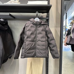 Skechers斯凯奇男孩秋冬连帽轻盈保暖纯色百搭羽绒服外套P425B002