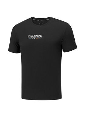 Skechers斯凯奇男士速干柔软舒适亲肤透气百搭短袖T恤衫P226M222