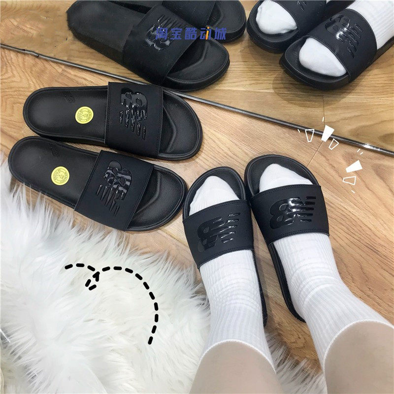 New Balance/NB夏季沙滩凉拖鞋男女鞋一字拖情侣休闲SMF200K1/NT