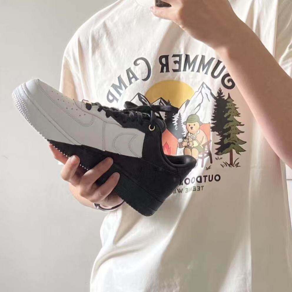 Nike耐克Air Force 1男款AF1空军一号轻便低帮运动板鞋DX6034-001