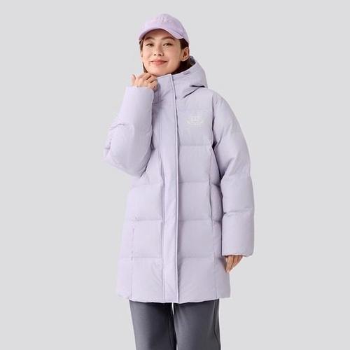 Skechers斯凯奇秋冬防风宽松轻盈保暖舒适连帽羽绒外套L425W101