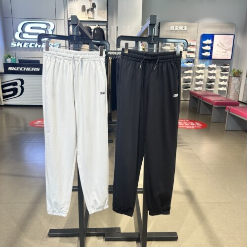 Skechers斯凯奇夏季儿童中性潮趣百搭舒适长裤针织长裤L225K065
