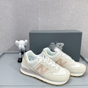New Balance/NB574秋运动鞋马卡龙色复古休闲鞋女鞋跑鞋WL574NR2