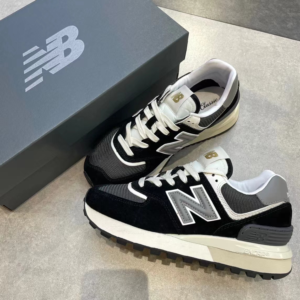 New Balance NB男女同款574LG系列复古耐磨运动休闲鞋U574LGG1-封面