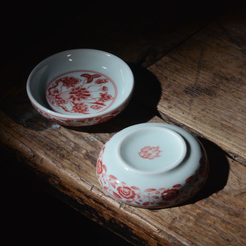 复古明式景德镇碟子仿古