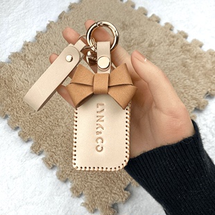 专用于01领克06钥匙套05限量版 女士可爱高档汽车钥匙包 09真皮03款