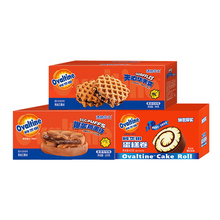 阿华田糕点组合！蛋糕卷400g+华夫饼340g+鸡蛋仔520g