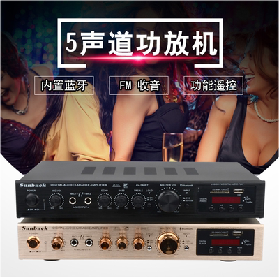 sunbuck家用功放5声道220V蓝牙