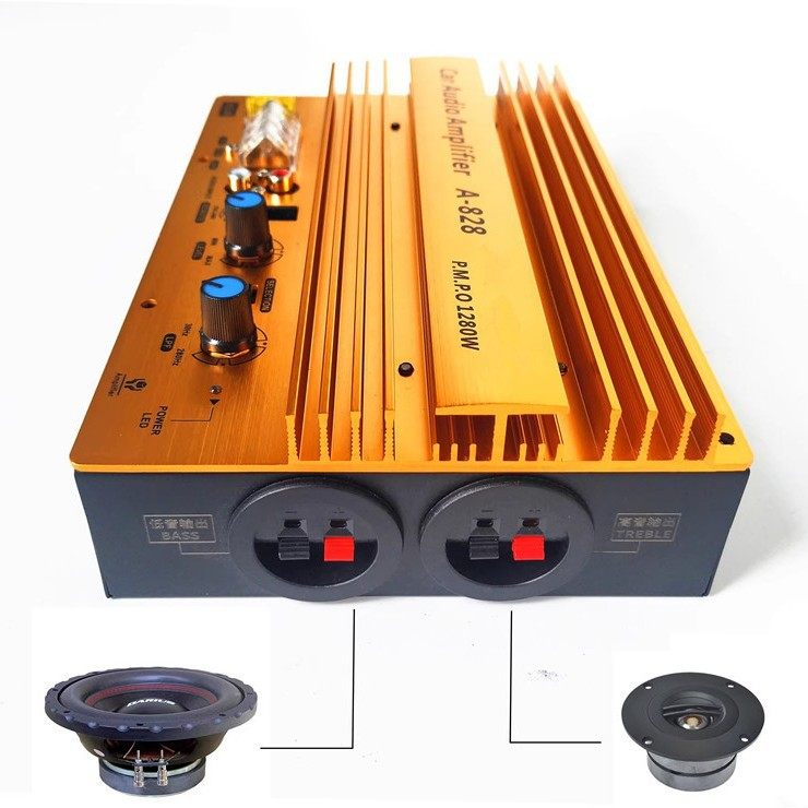 汽车音响低音炮功放12V