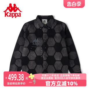 外套K0BY2JJ62G kappa卡帕男女茄克冬新款 运动服情侣牛仔衬衫