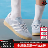 INDOOR板鞋 Adidas阿迪达斯三叶草女鞋 GAZELLE 新款 JQ7009 2025秋季