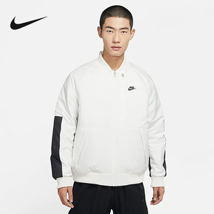 Nike耐克男装 运动保暖外套双面穿休闲棉衣夹克DD6850 新款 2023冬季